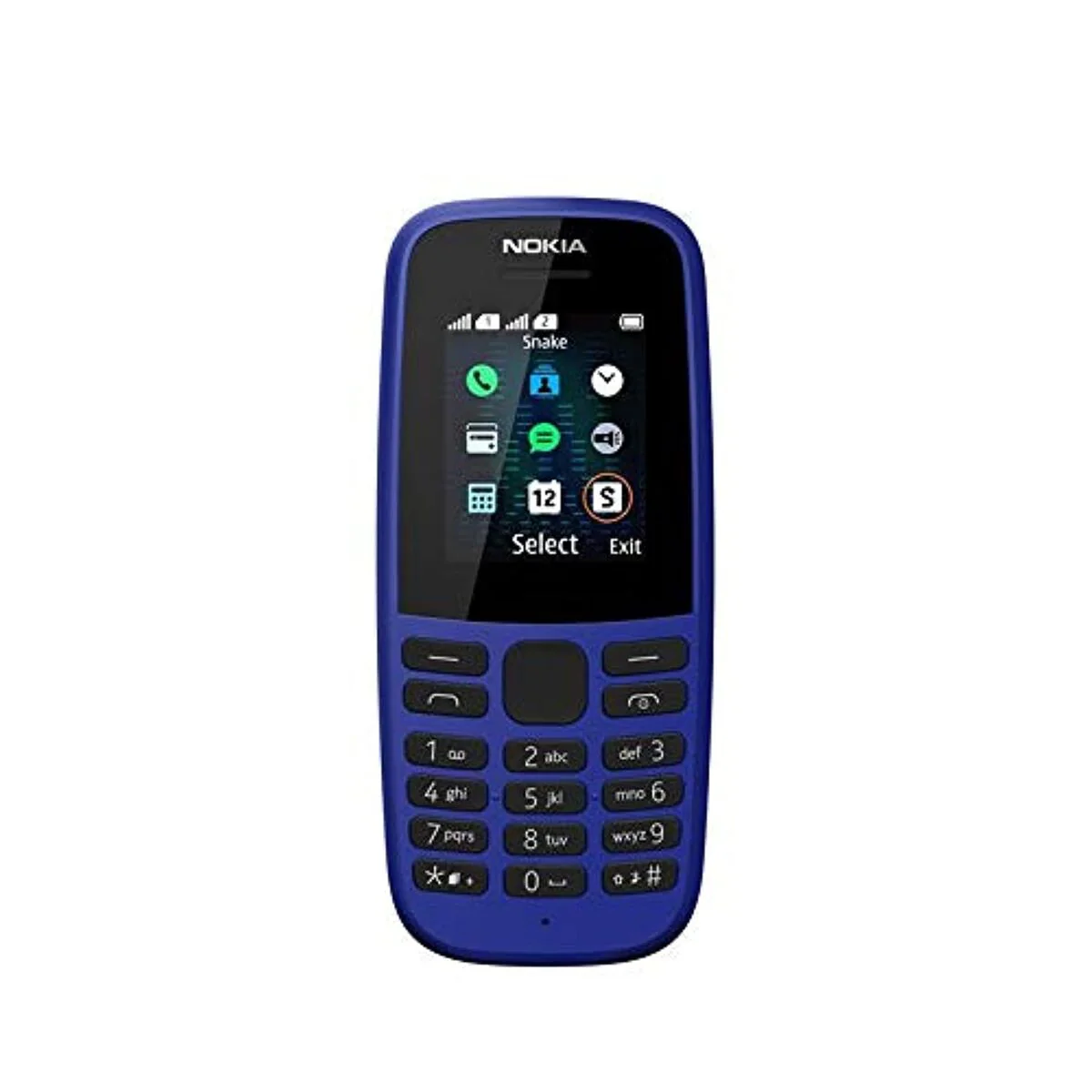 Teléfono Móvil Nokia 105 Azul (Reacondicionado B) - Image 7