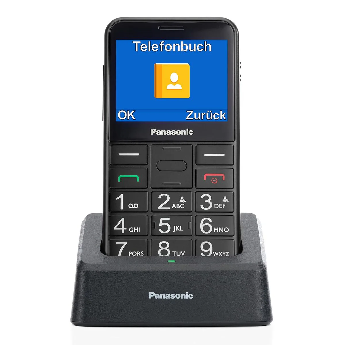 Teléfono Móvil Panasonic KX-TU155EXBN 2,4" Negro - Image 3