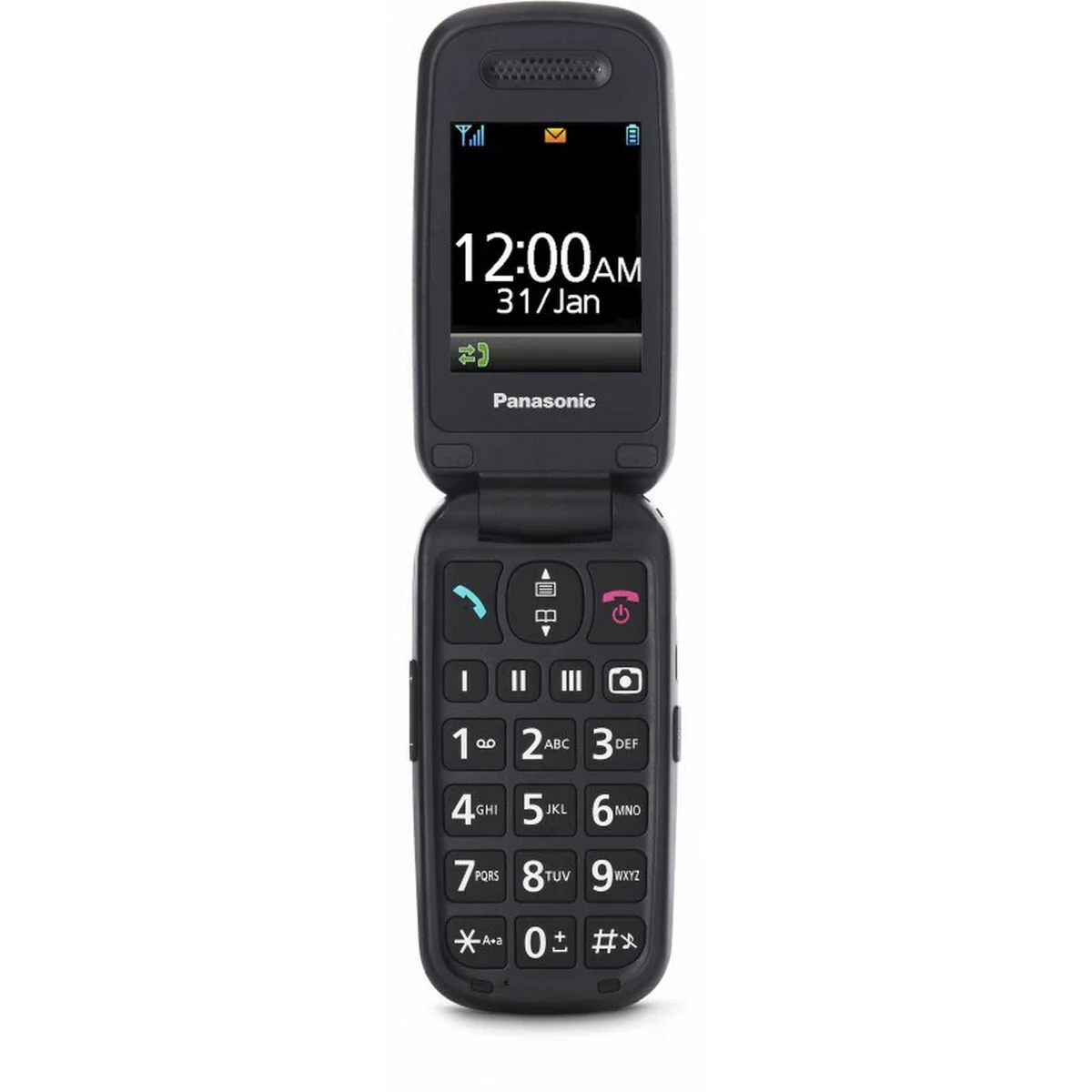 Teléfono Móvil Panasonic KX-TU446EXR Rojo Granate - Image 3
