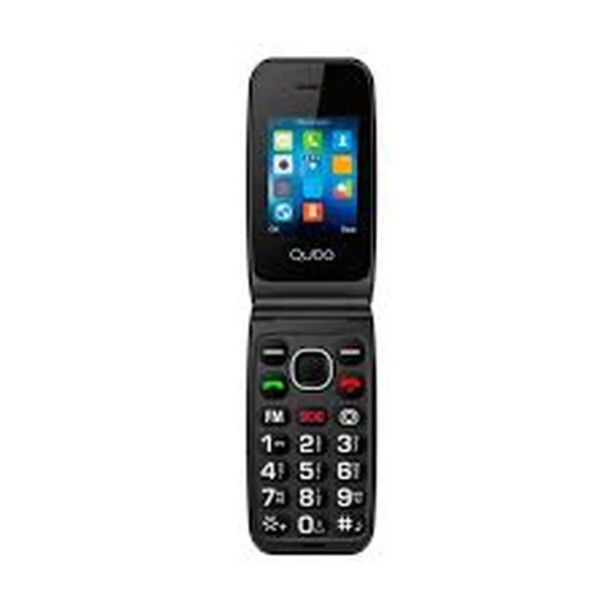 Teléfono Móvil para Mayores Qubo P-210NW 4G Single Core 128 GB Negro - Image 5