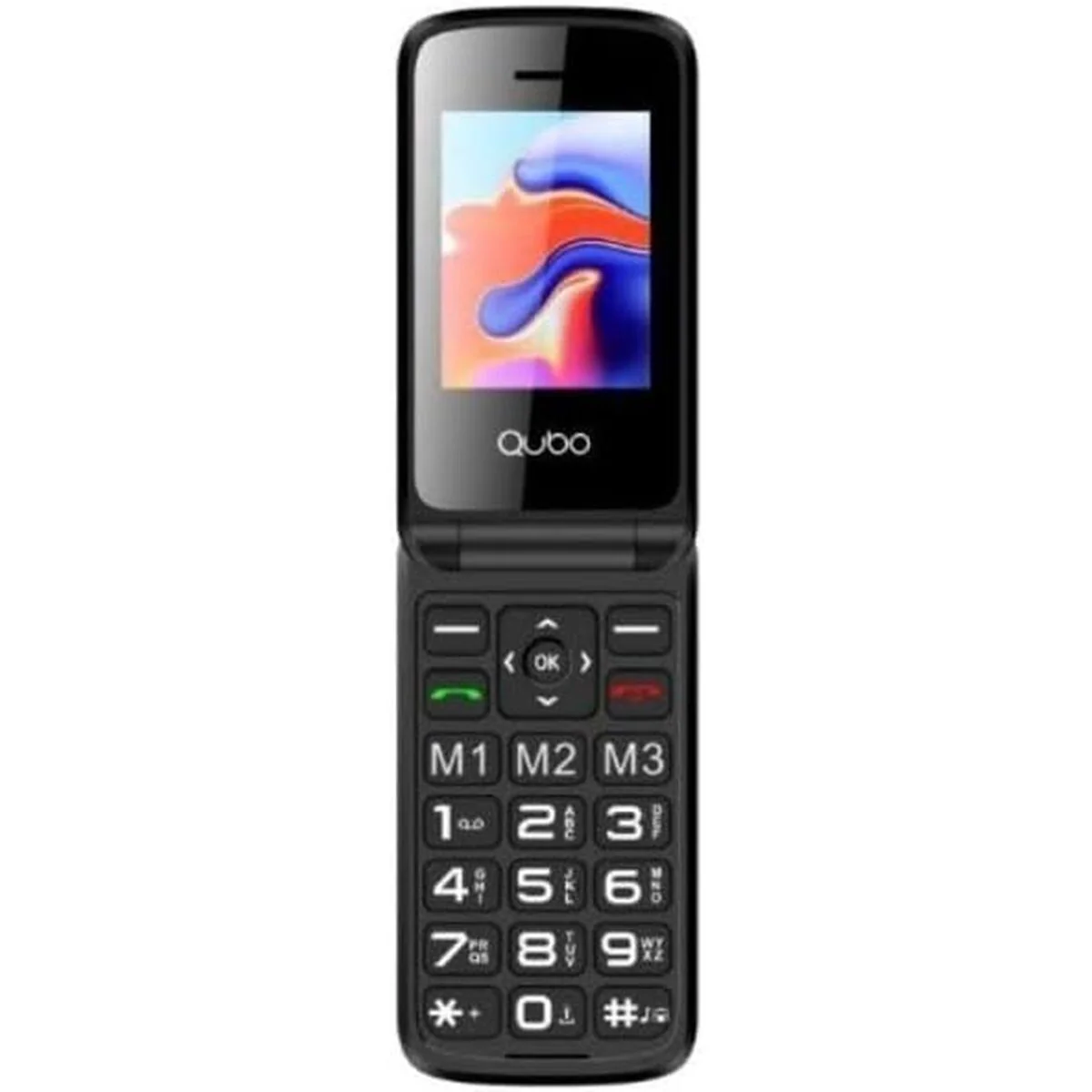 Teléfono Móvil para Mayores Qubo Qubo X-247 2,4” QVGA - Image 2