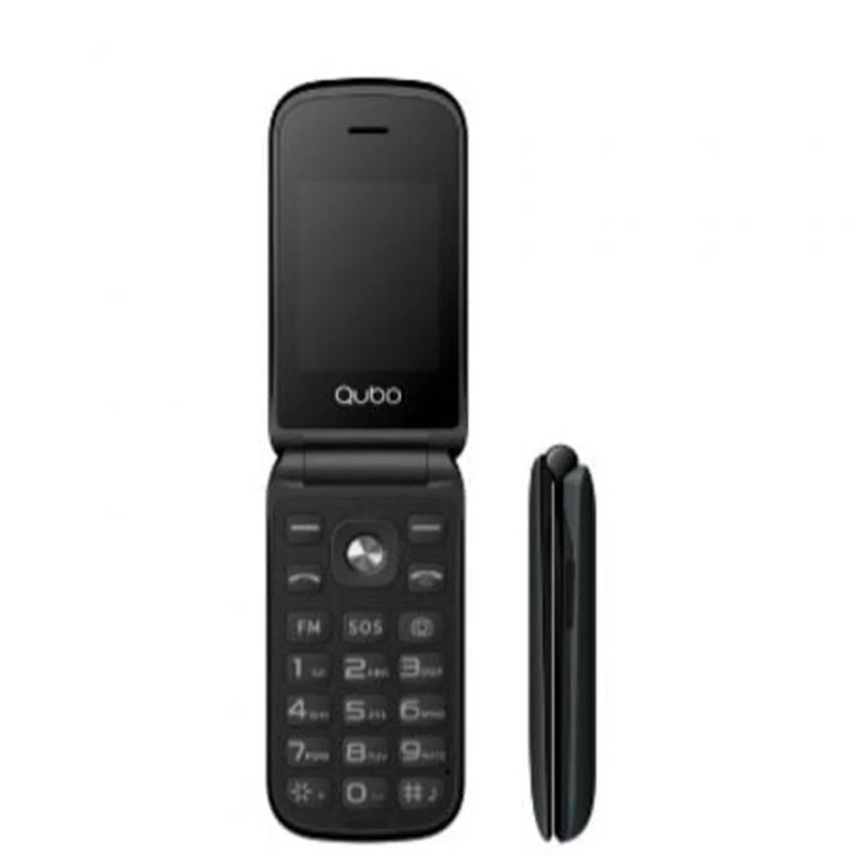 Teléfono Móvil para Mayores Qubo X-209 4G 2,4" 32 MB Negro