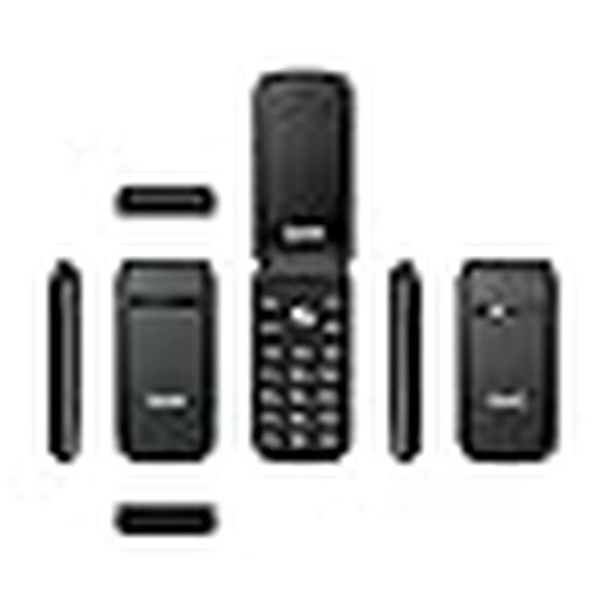 Teléfono Móvil para Mayores Qubo X-209 4G 2,4" 32 MB Negro - Image 3