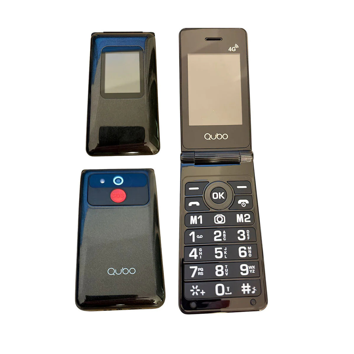Teléfono Móvil para Mayores Qubo X-28 4G BK 2,8" Negro - Image 2