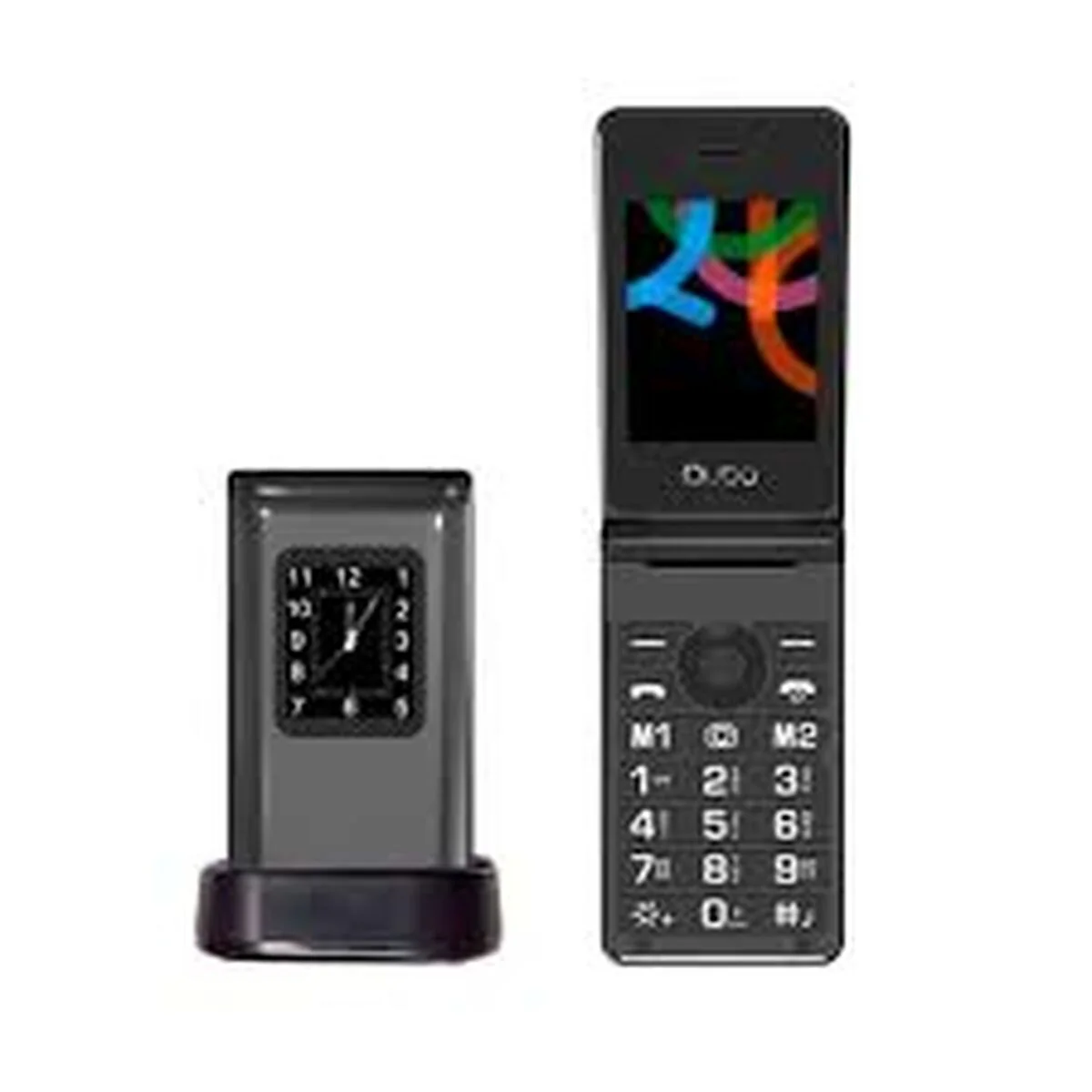 Teléfono Móvil para Mayores Qubo X-28 4G BK 2,8" Negro - Image 5